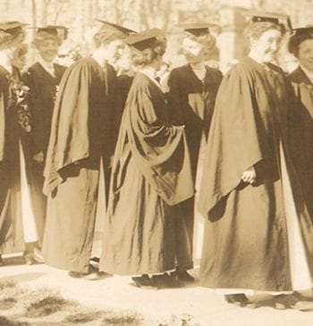 1912 academic procession