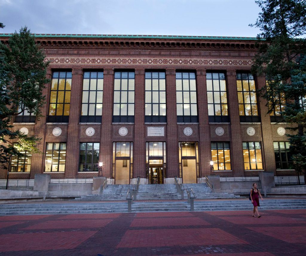 A photo of the University of Michigan Library.