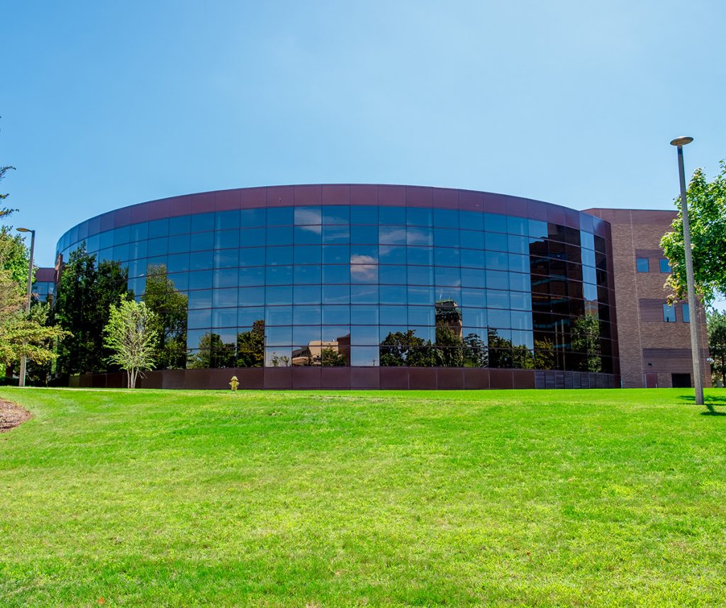 A photo of the Frances Willson Thompson Library.
